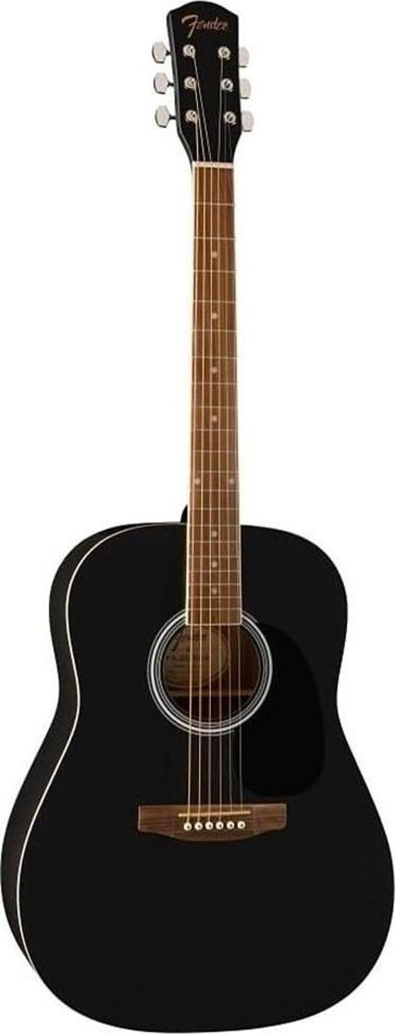 FA-25 Dreadnought Ceviz Klavye Siyah Akustik Gitar