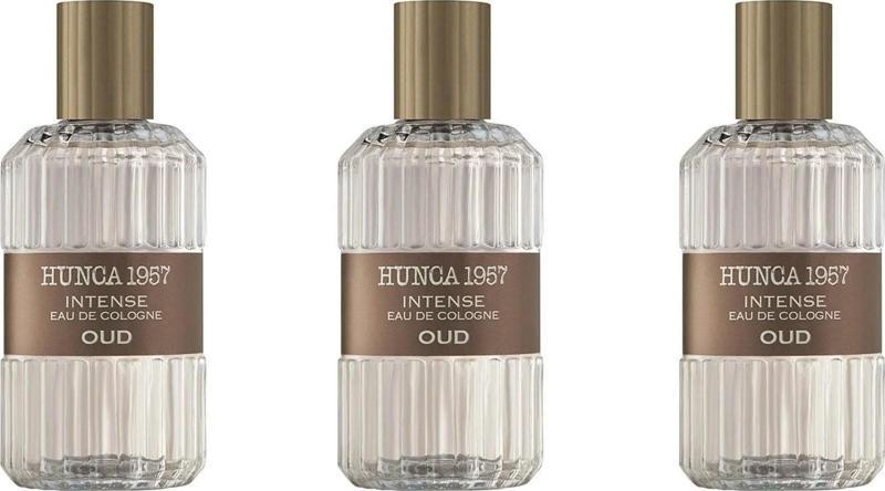 3 Adet Hunca 1957 Intense Oud 120 Ml Sprey Eau De Cologne Parfüm