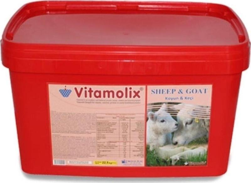 Vitamolix Sheep 22,5 Kg Koyun Ve Keçi Için Yalama Kovası