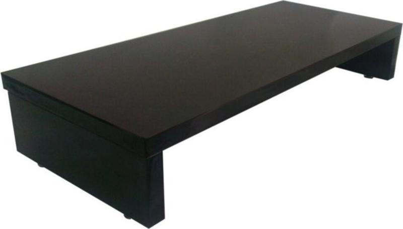 14 cm Yükseklikte Mat Siyah Mdf Monitör Standı 48 x 22