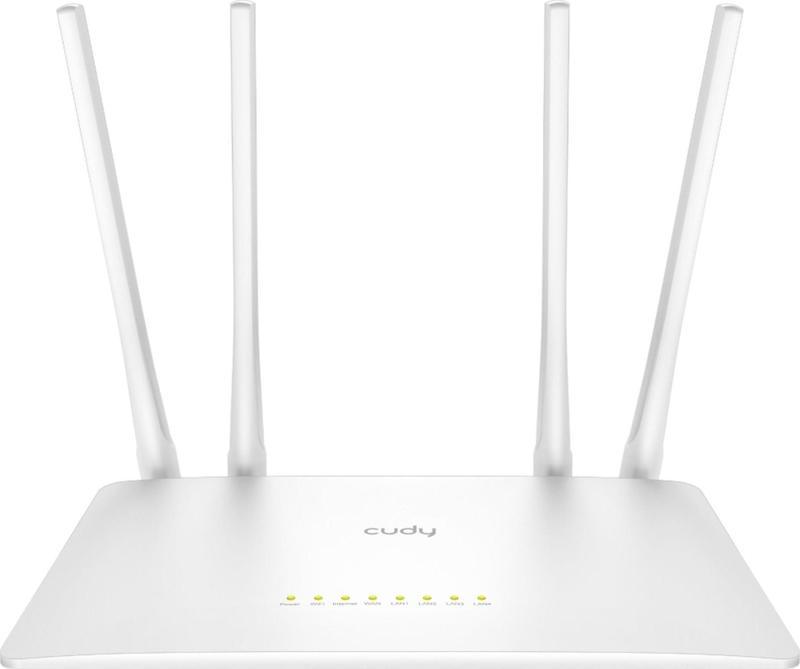 WR1200 Dual 2.4/5Ghz 4x5dBi Anten 1200Mbps 5 Port Wi-Fi Router(AC1200 Serisi)