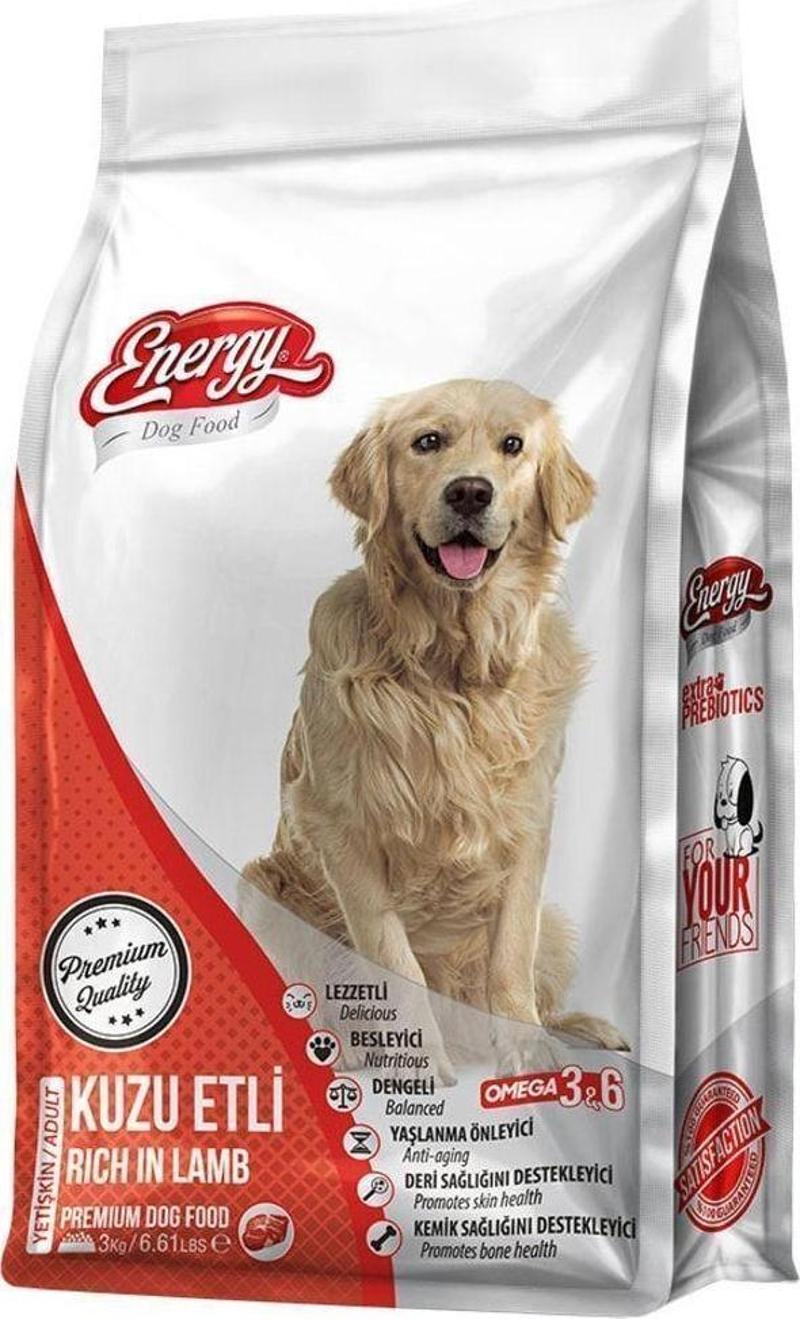 Kuzu Etli Yetişkin Köpek Maması 3 Kg