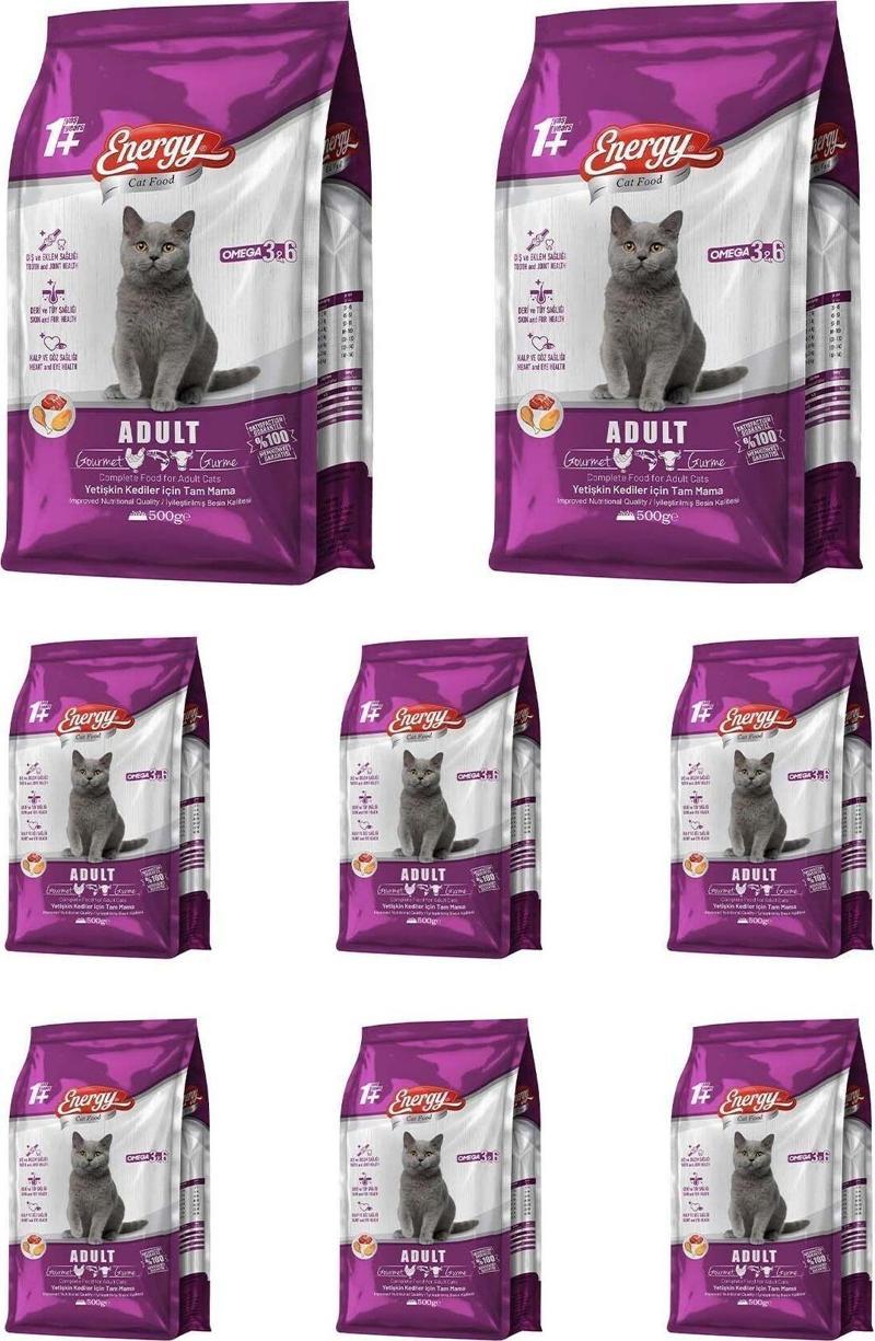 Gurme Yetişkin Kedi Maması 500 G - 8 Adet