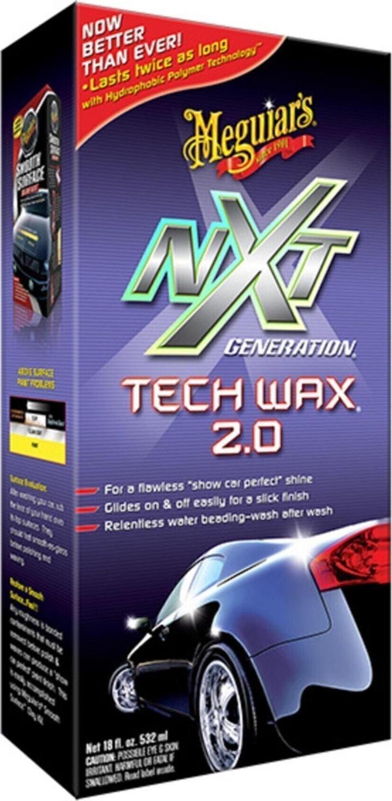 Nxt Generation™ Tech Wax 2.0 Boya Koruyucu Sıvı Wax (High Tech Uygulama Pedi (1 Adet) Hediye)