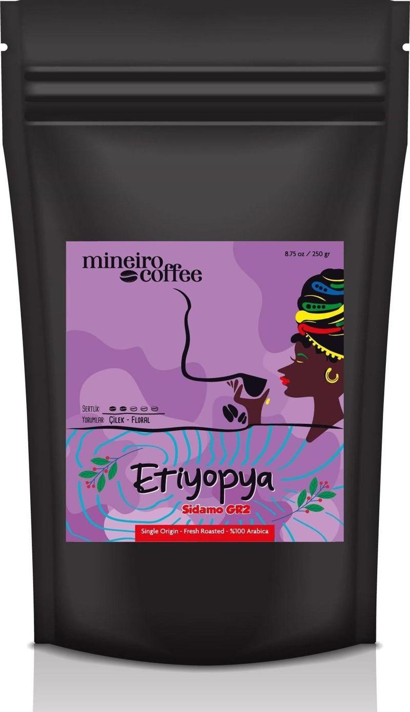 Etiyopya Sidamo 250Gr Kahve