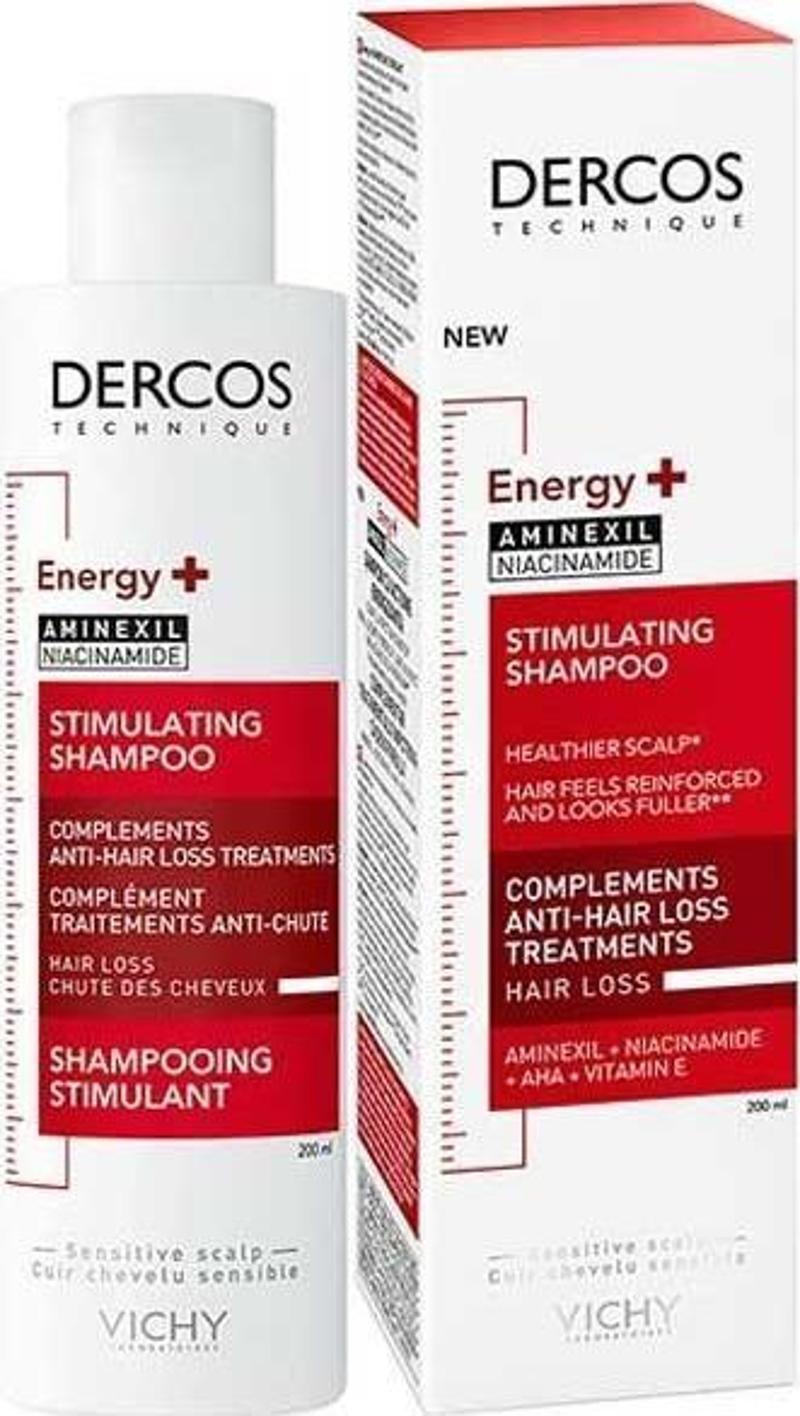 Dercos Energy+ Saç Dökülmesine Karşı Şampuan 200 ml