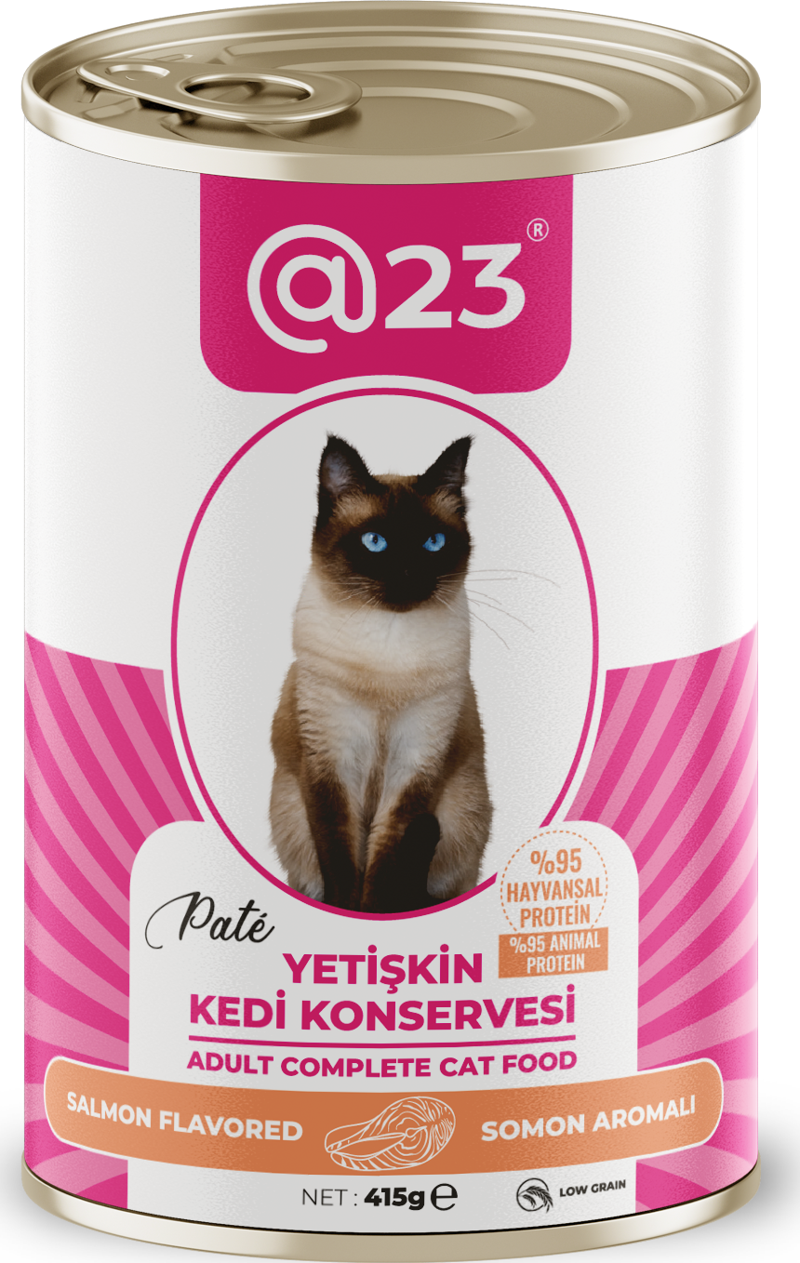 Yetişkin Kedi Konservesi Somon Aromalı 415 g