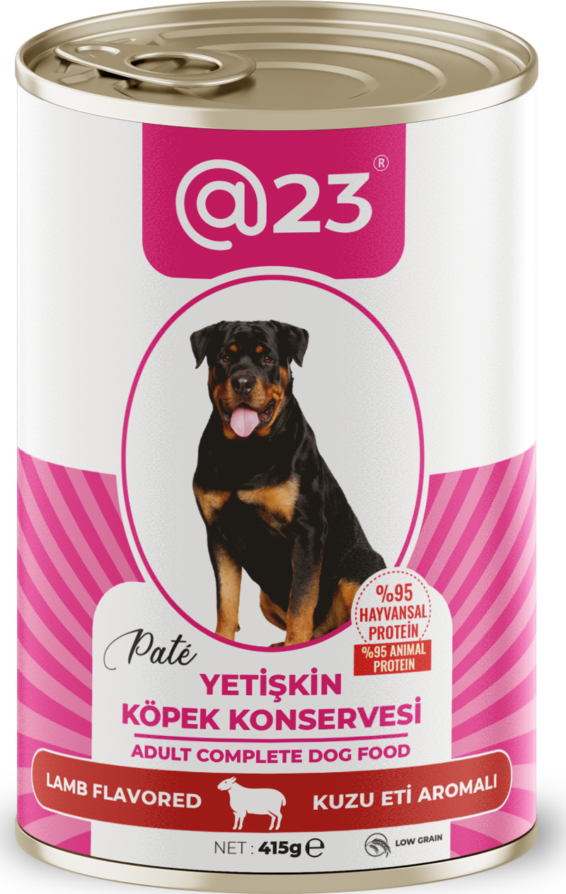 Yetişkin Köpek Konservesi Kuzu Eti Aromalı 415 g