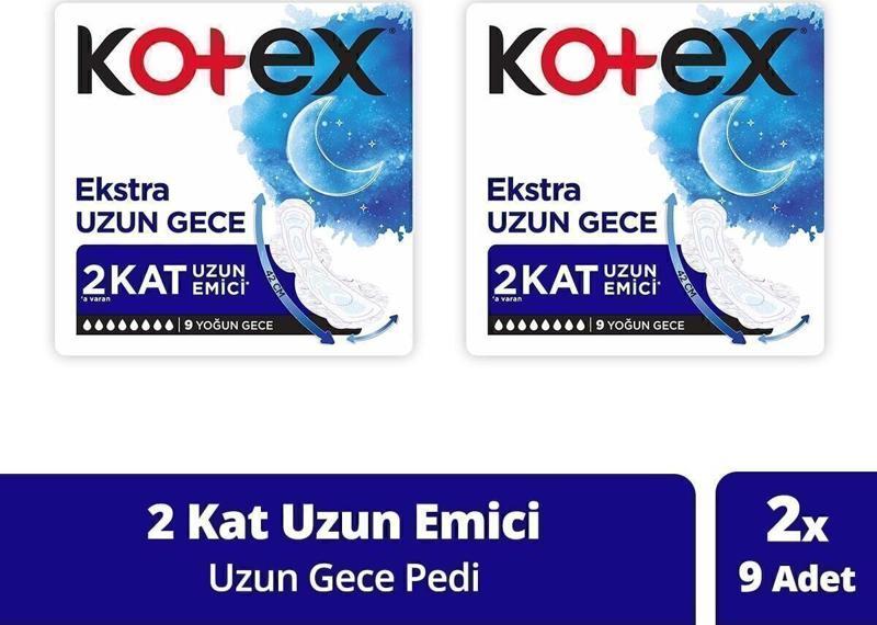 Ultra 9'Lu Extra Uzun Gece - 2'Li Paket