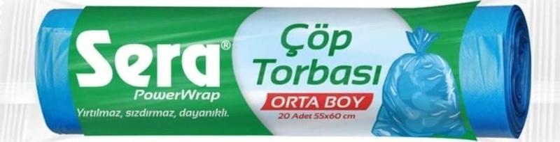 Çöp Torbası Normal Orta Boy 55*60