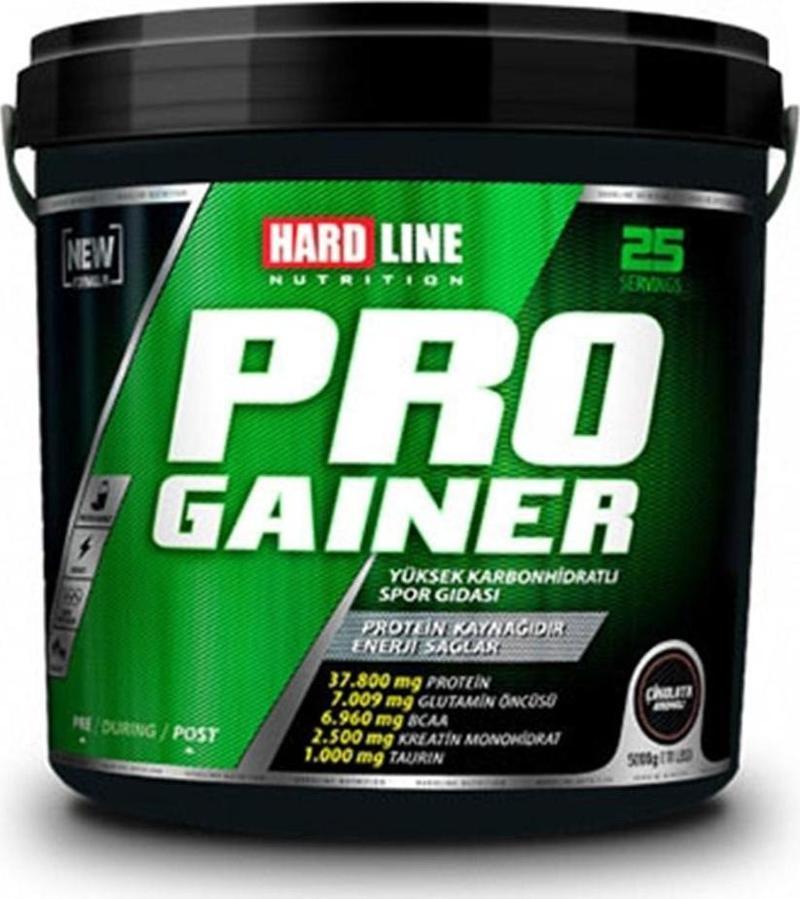 .Hardline Progainer 5000 gr Mass Gainer Karbonhidrat Tozu
