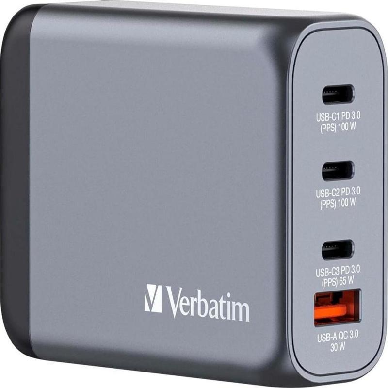 VERBATIM 32202 - V GNC-100 GaN Charger 100W