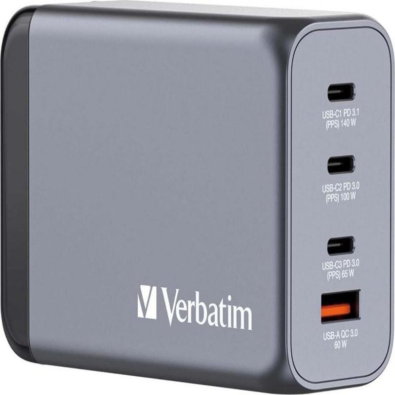 VERBATIM 32203 - V GNC-140 GaN Charger 140W