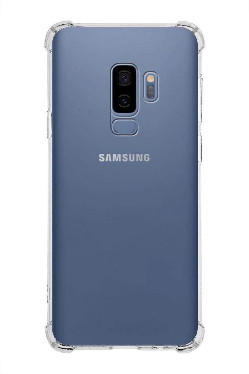 KZY İletişim Samsung Galaxy S9 Plus Kapak Köşe Korumalı Airbag Antishock Silikon Kılıf