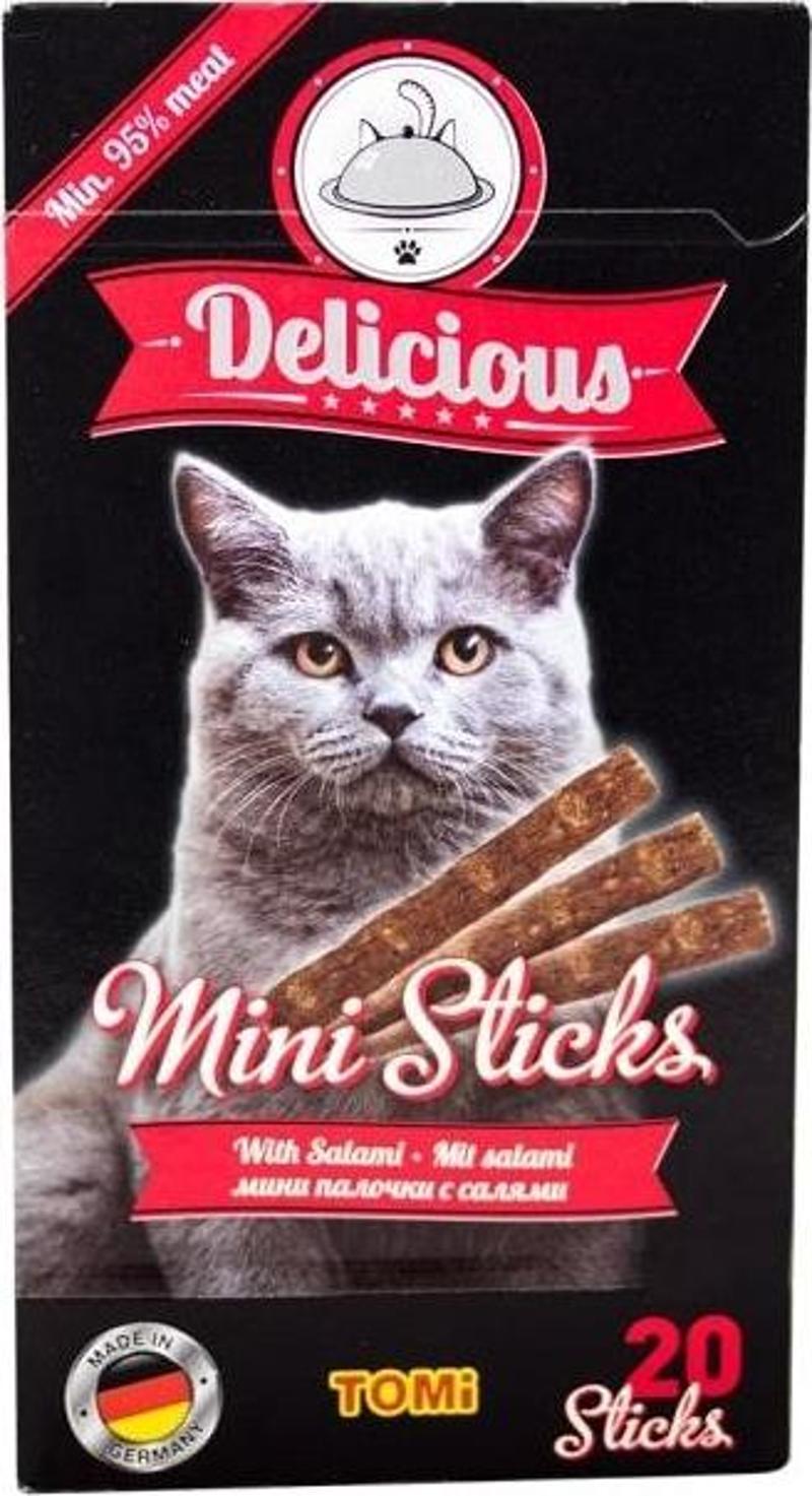 Kedi Mini Stick Salamlı 20x2gr 40gr