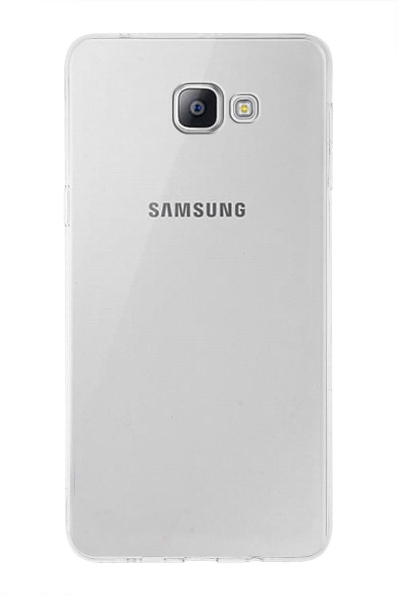 Kılıfmania Samsung Galaxy A9 Pro Kapak 1mm Şeffaf Silikon Kılıf