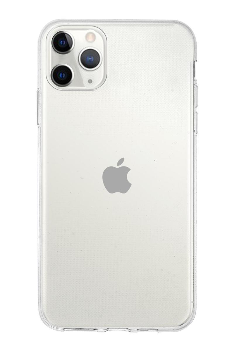 Kılıfmania Apple iPhone 11 Pro Kapak 1mm Şeffaf Silikon Kılıf