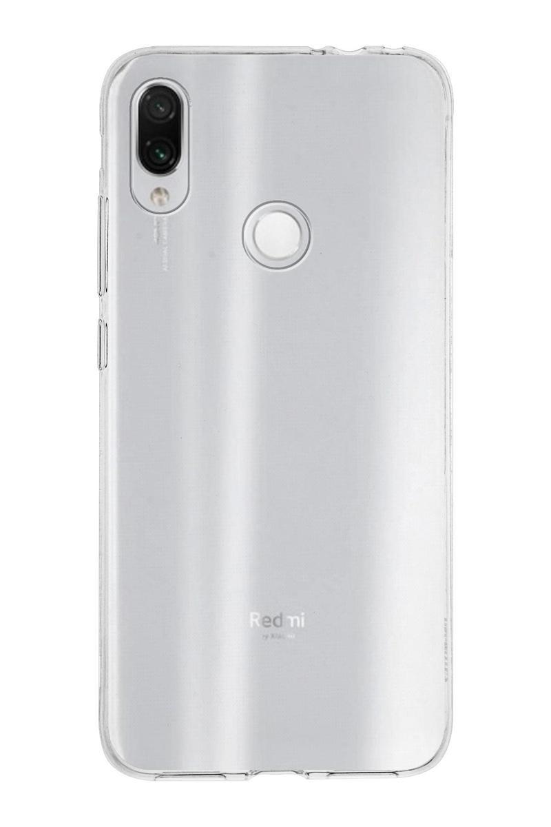 Kılıfmania Xiaomi Redmi Note 7 Kapak 1mm Şeffaf Silikon Kılıf