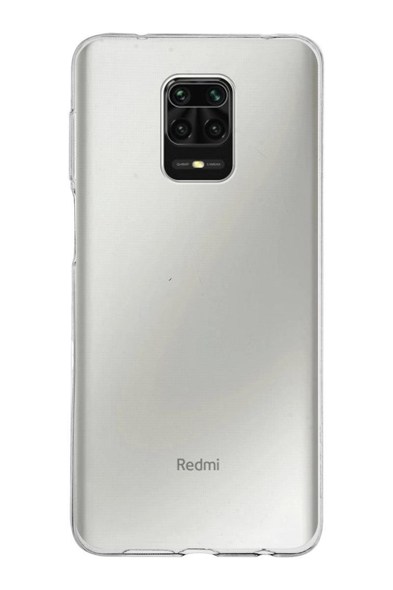 Kılıfmania Xiaomi Redmi Note 9 Pro Kapak 1mm Şeffaf Silikon Kılıf