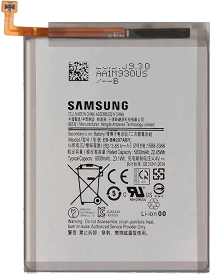 Samsung Galaxy M21 - SM-M215 Batarya Pil Sıfır Orijinal