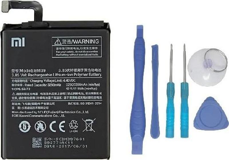 Xiaomi Mİ 6 - BM 39 - Batarya Pil Sıfır Orijinal + TAMİR SETİ