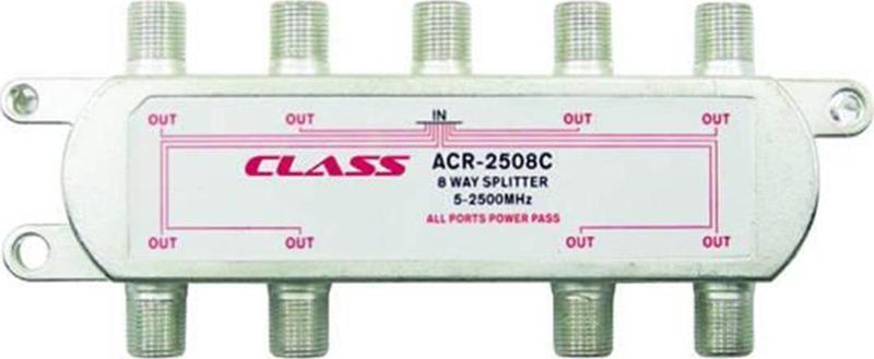 ACR-2508C 1/8 5-2500 Mhz Splitter