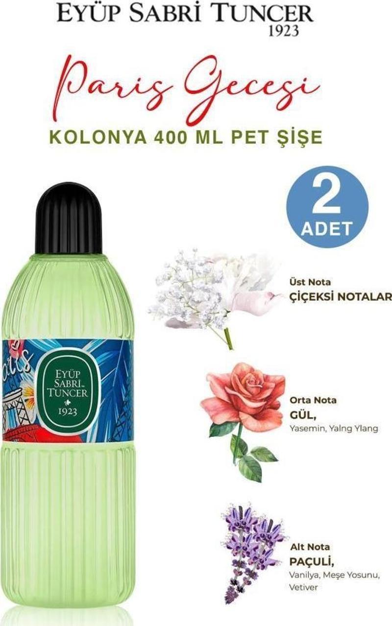 Paris Gecesi Kolonyası 400 ml X2