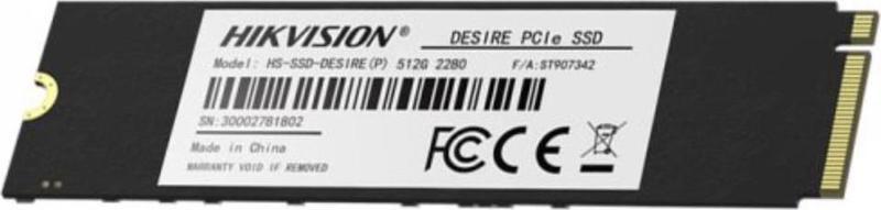 Desire P HS-SSD-DESIRE-P/512 PCI-Express 3.0 512 GB M.2 SSD