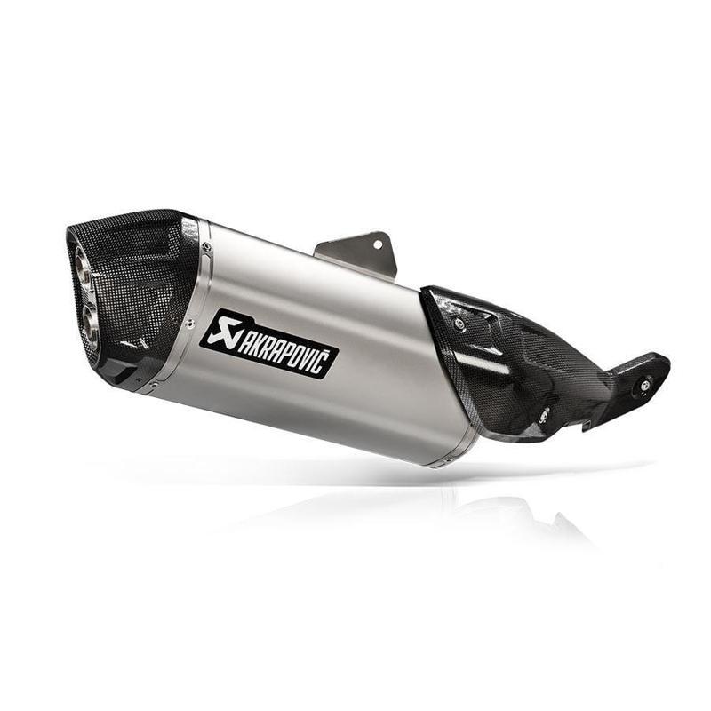 S-S8SO1-HAFT SUZUKI V-STROM 800DE (22-24) SLIP-ON LINE (TITANIUM) Egzoz