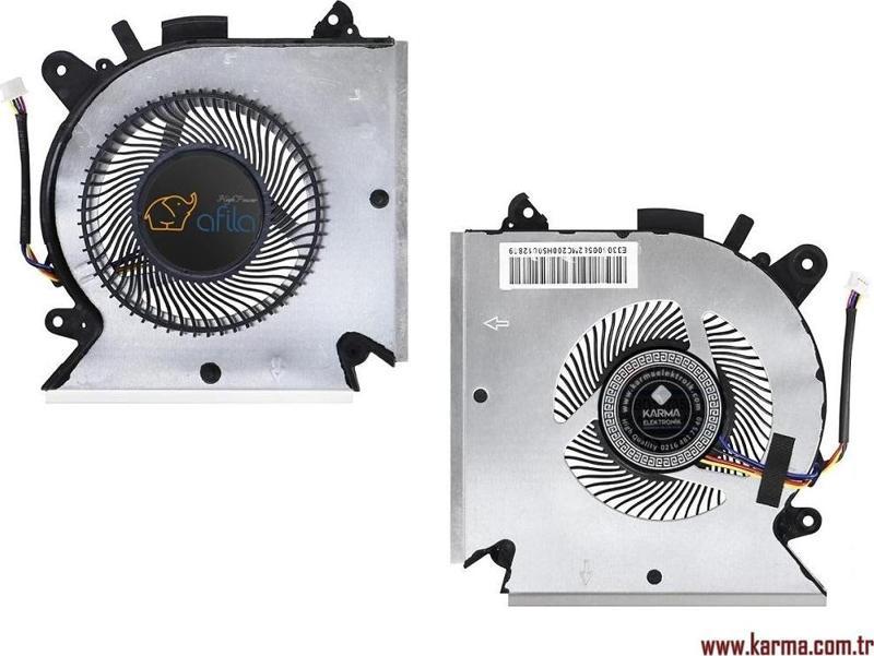 MSI GF63 16R2 16R3 16R4 16R5 MS-16R1 Serisi CPU, GPU Fanı / PABD08008SH N413 (1 Adet)