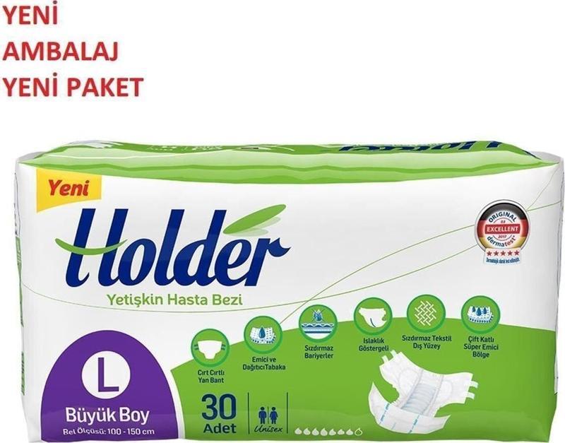 Belbantlı Hasta Bezi Large ( Büyük Boy ) 30 Adet