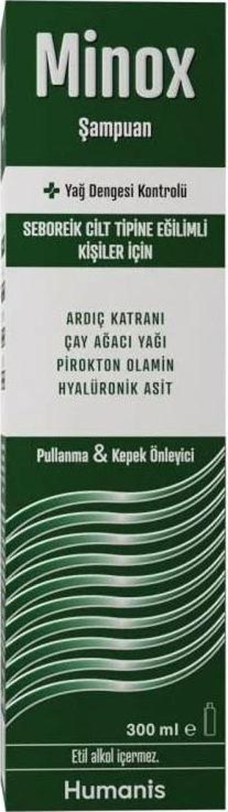 Minox Şampuan Seboreik Cilt Tipine Eğilimli 300ml