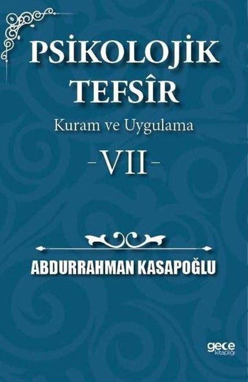 Psikolojik Tefsir Kuram ve Uygulama 7