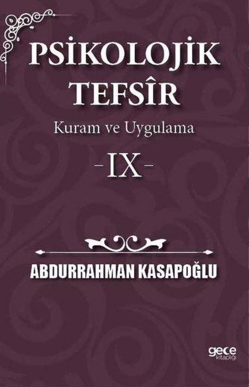 Psikolojik Tefsir Kuram ve Uygulama 9