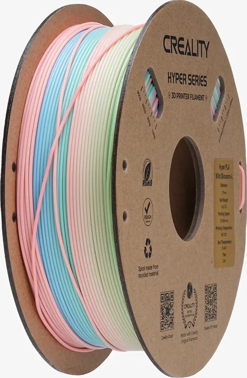 Hyper PLA Gökkuşağı Spring Lake Filament 1.75mm 1kg