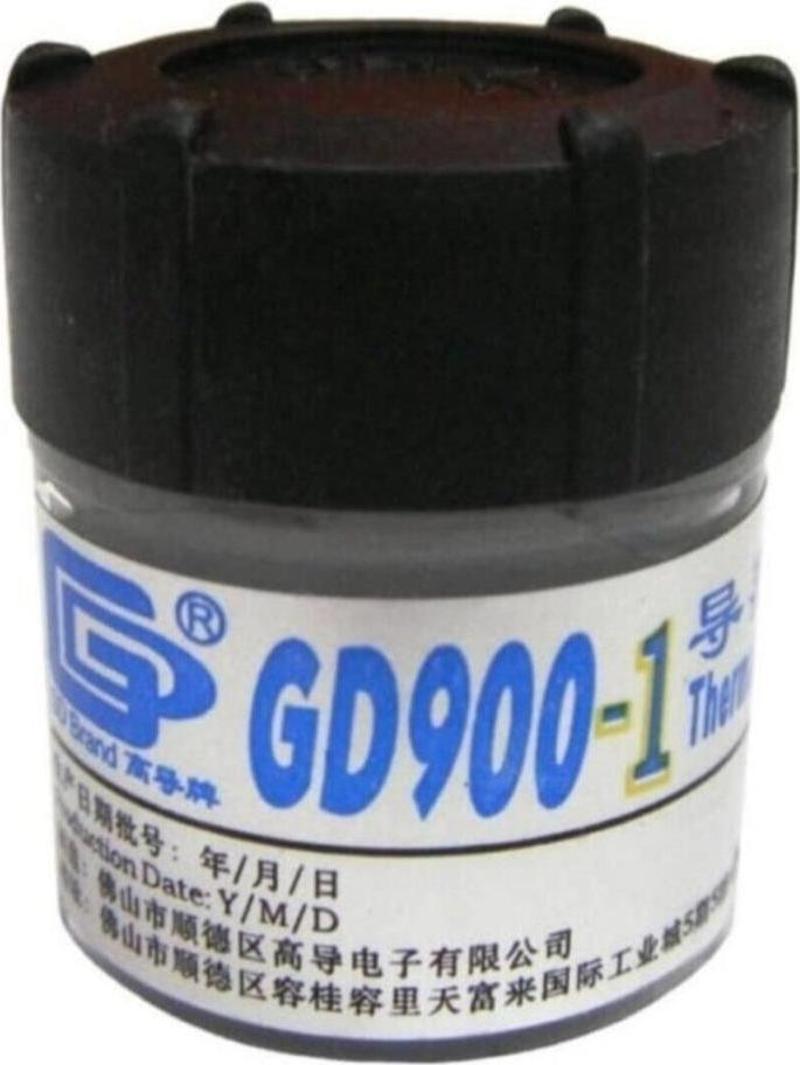 Büyük Boy GD900-1 (30GR) 6.0 W/m.k Termal Macun Cpu Soğutma Pastası Cpu Gpu Ps4 Ps3 Pc