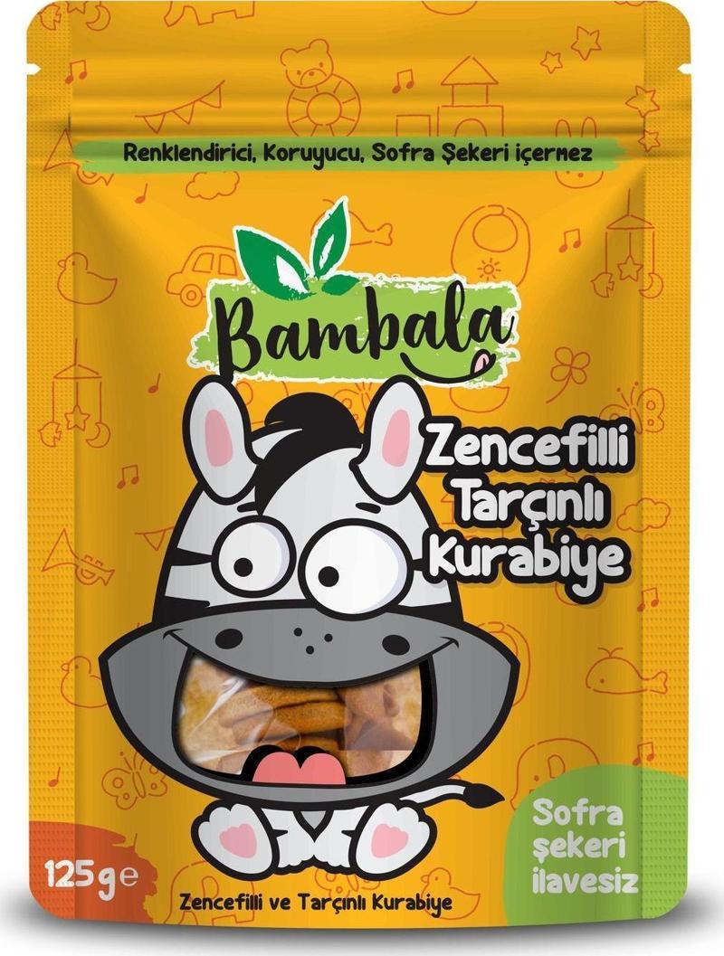 Zencefilli- Tarçınlı Bebek Kurabiyesi 125G Koruyucusuz, Temiz Içerik