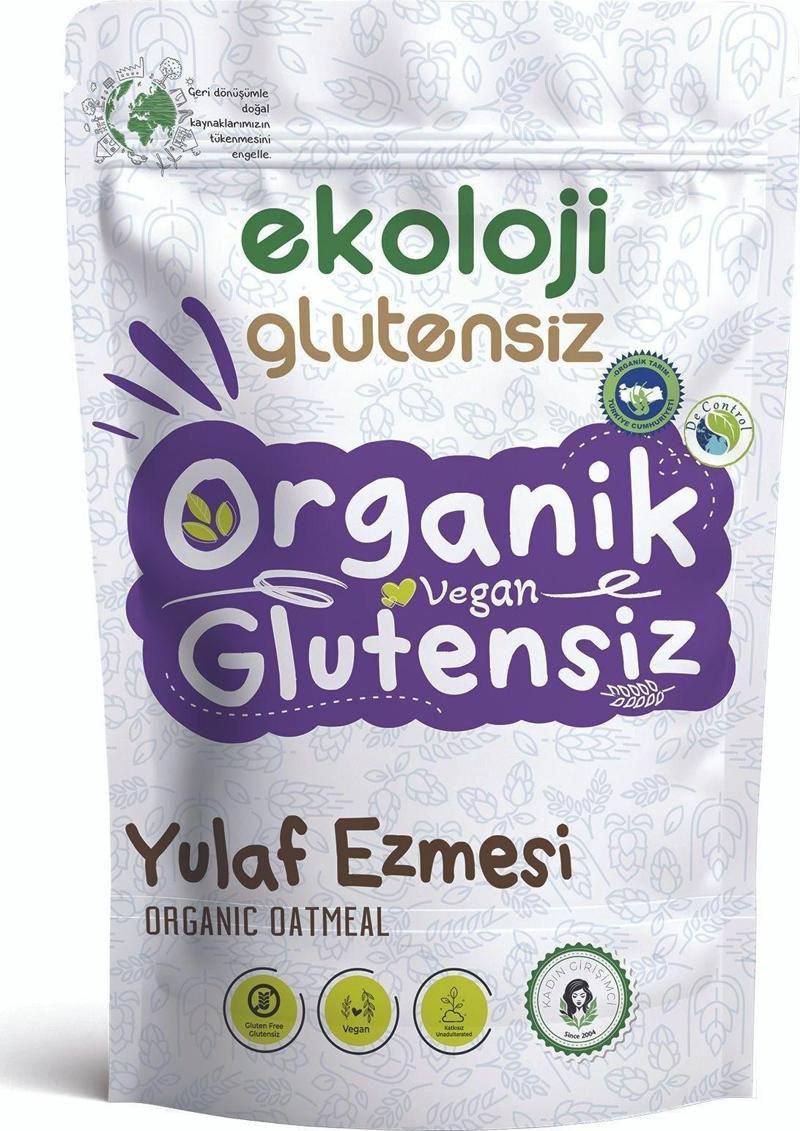 Organik Glutensiz Yulaf Ezmesi 300 Gr   Organic Gluten Free Oatmeal 300 Gr