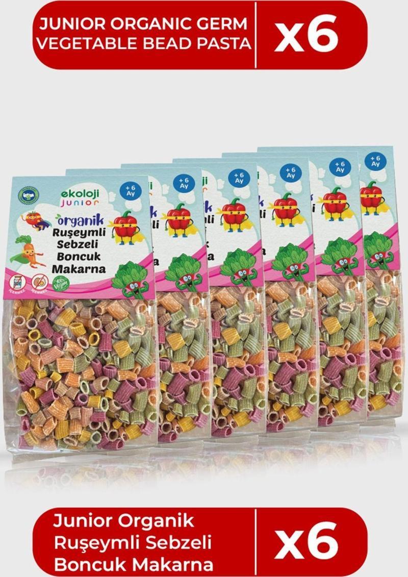 Organik Ruşeymli Sebzeli Boncuk 250 Gr 6 Paket  Organic Wheat Grain Vegetable Beads 250 Gr 6 Pack