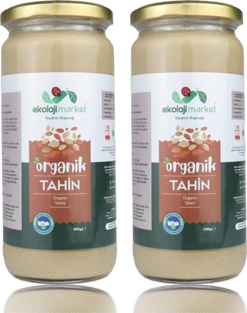 Organik Tahin 500 Gr - 2'Li Paket