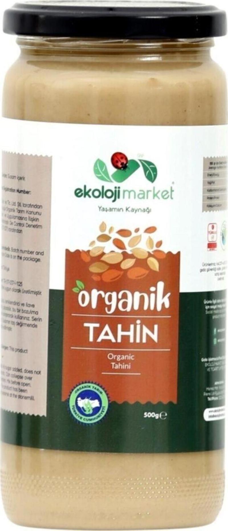 Organik Tahin Çiğ Glutensiz 500 Gr