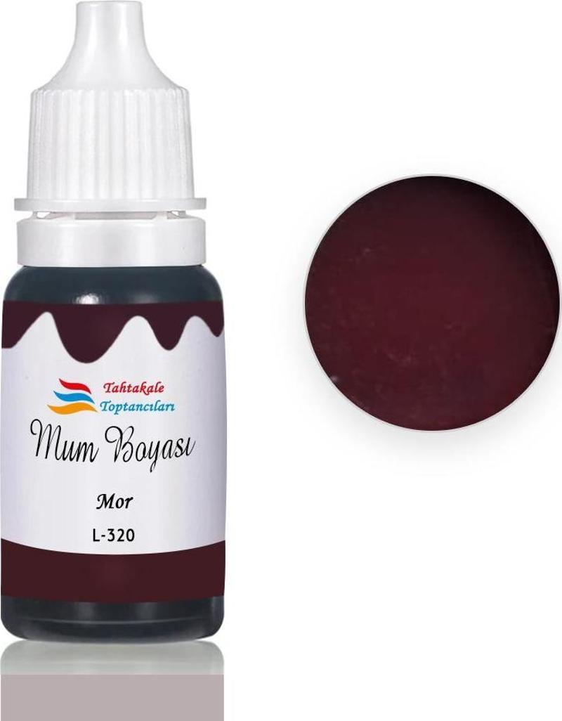 Mum Boyası Sıvı Pigment Boya 20 ML  Mor - L320