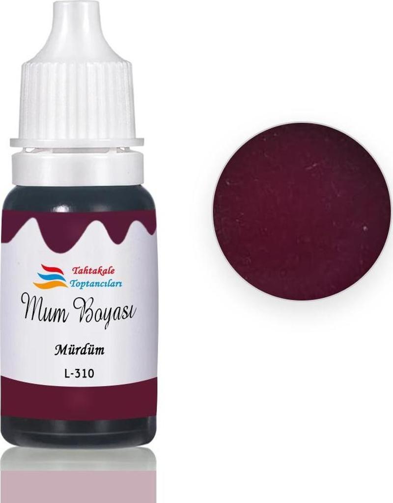 Mum Boyası Sıvı Pigment Boya 20 ML  Mürdüm - L310