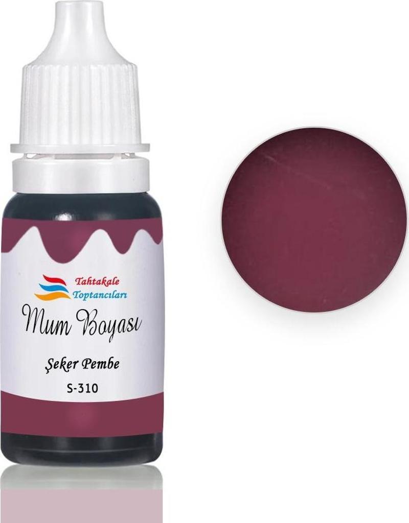 Mum Boyası Sıvı Pigment Boya 20 ML  Şeker Pembe - S310