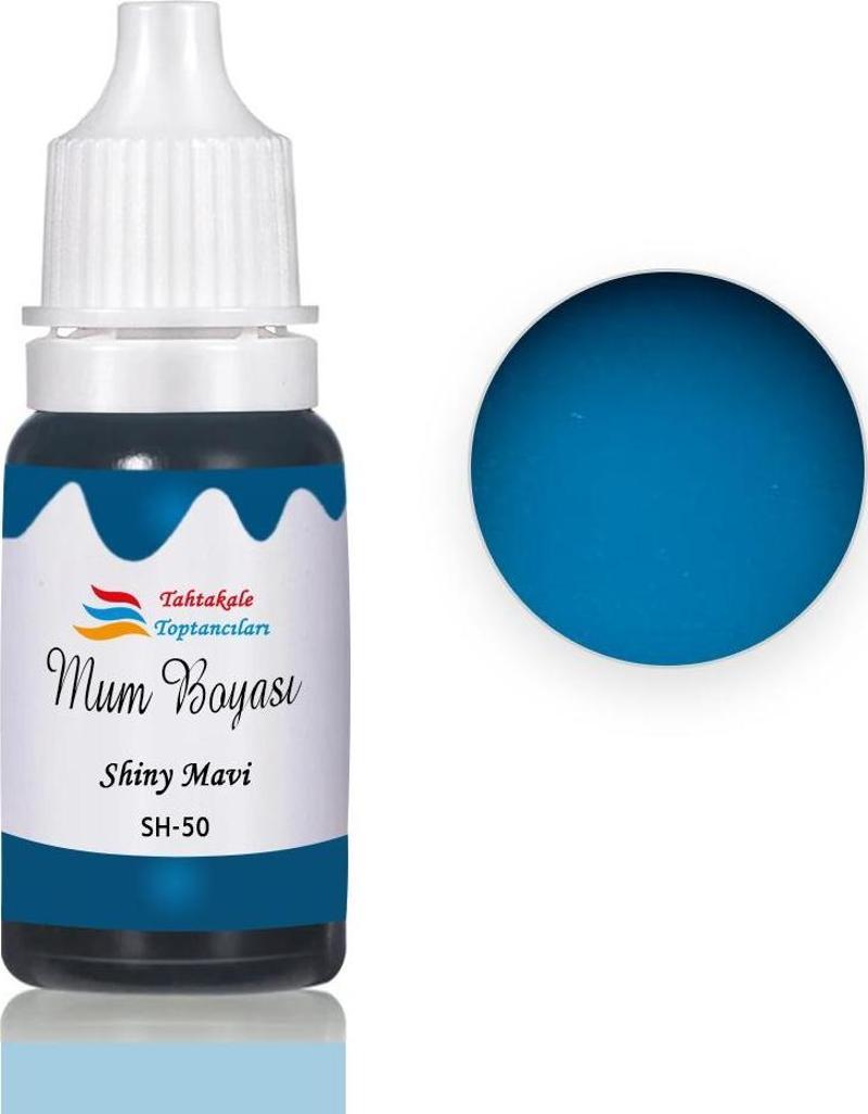 Mum Boyası Sıvı Pigment Boya 20 ML  Shiny Mavi - SH50