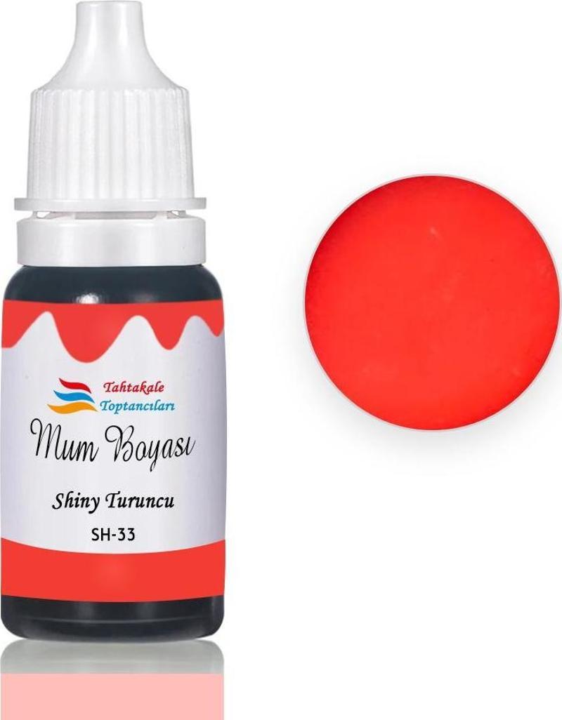 Mum Boyası Sıvı Pigment Boya 20 ML  Shiny Turuncu - SH33