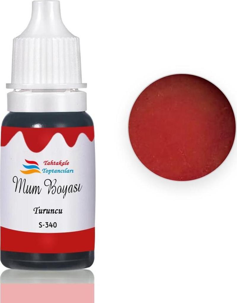 Mum Boyası Sıvı Pigment Boya 20 ML  Turuncu - S340