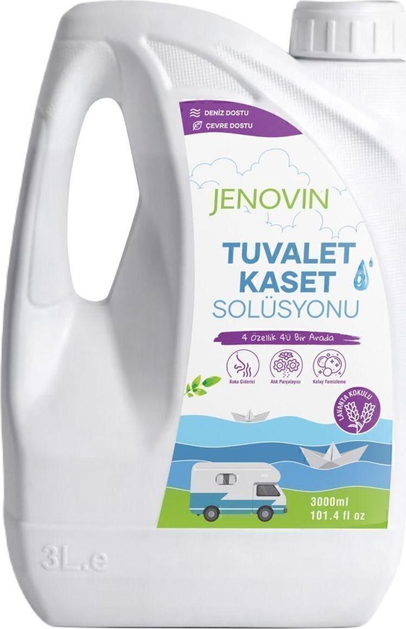 Ölçek Hediyeli - Doğa Dostu Lavanta Aromalı Karavan Wc Kimyasalı 3L