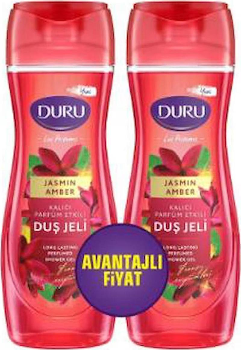 Duru Lux Perfumes Jasmin Amber Duş Jeli 450 ml - 2 Adet