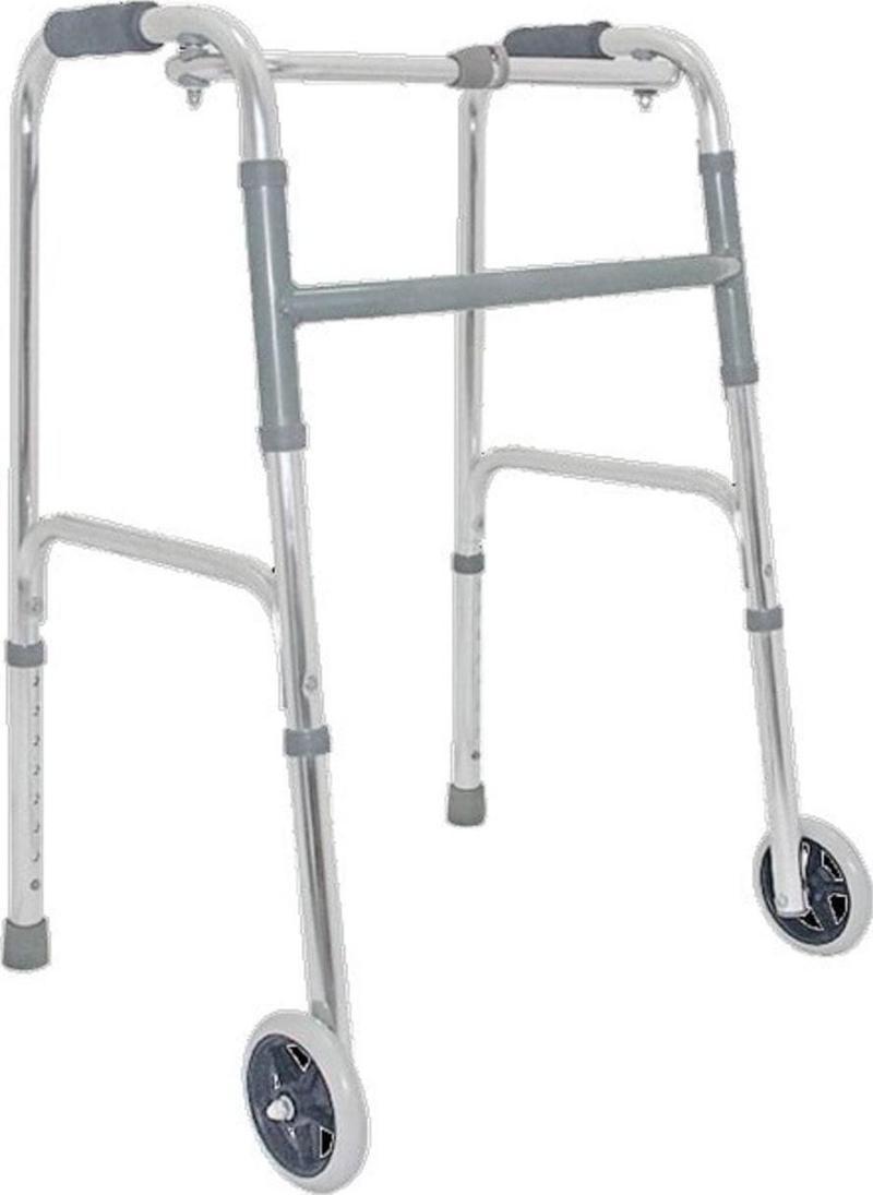 Ithal Tekerkekli Hasta Yürüteci Alüminyum Walker Wolker Yürüteç Katlanır